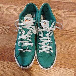 Nike Green High-Top Sneakers
